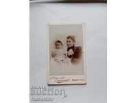 Снимка картон фотография Абаджиев и Дашков Лом