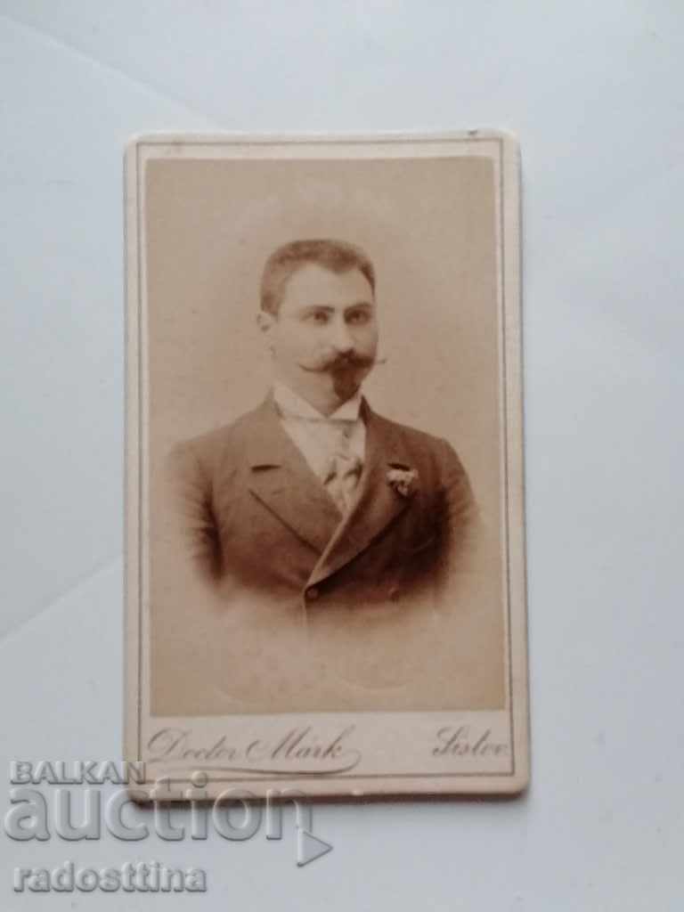 Fotografie din carton foto Dr. Mark 1894 de N. Topov