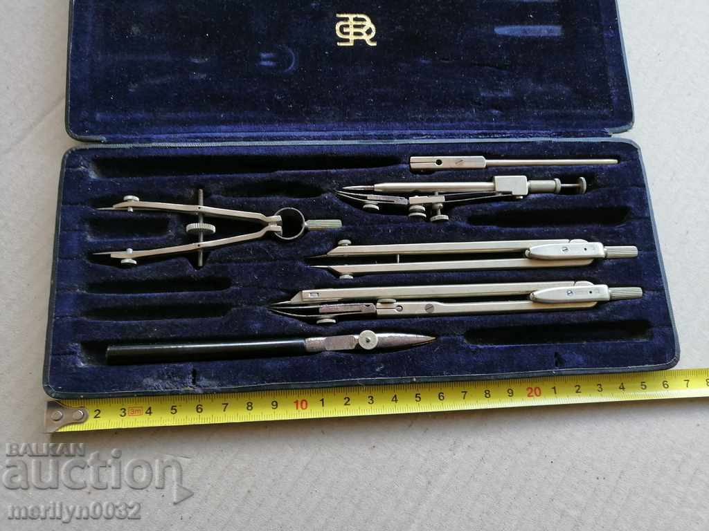 Livrarea Set compasuri pentru desen Richter Richter&Co compas