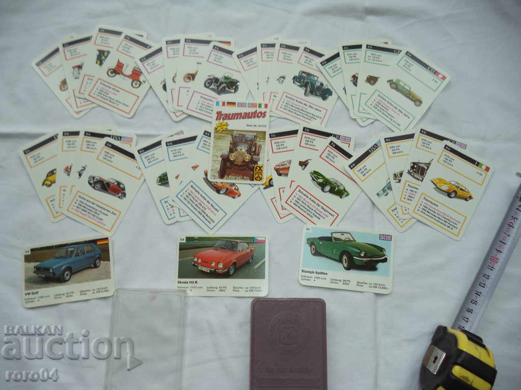 TRAUM AUTOS № 52722 - CARDS WITH RETRO CARS with price 17.99 BGN | € 9.20 TRAUM AUTOS № 52722 - CARDS WITH RETRO CARS with price 17.99 BGN | € 9.20