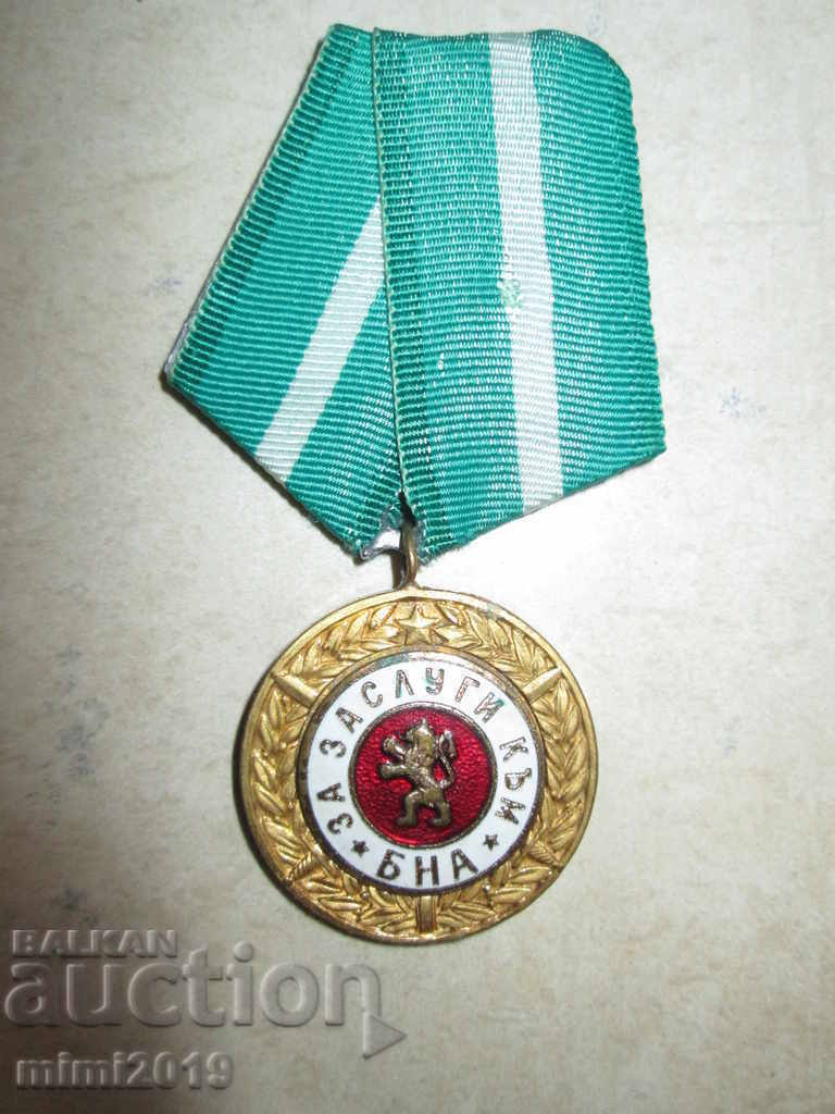 MEDAL FOR SERVICES TO BNA EMAIL, GOLD