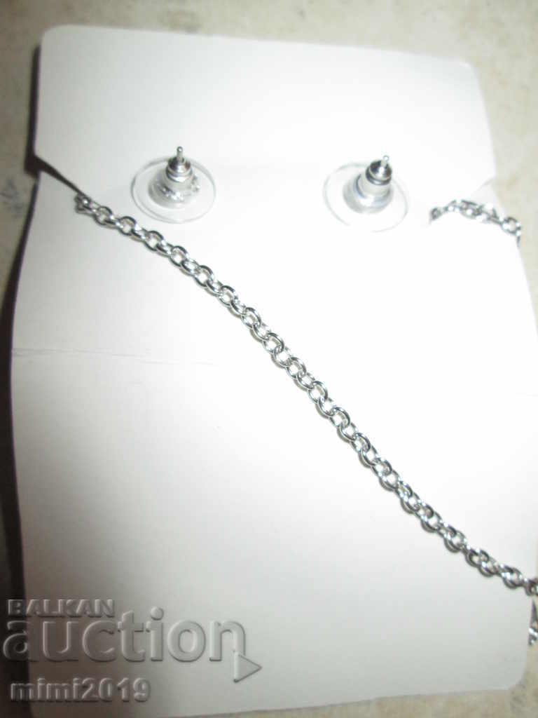 Delivery of New Set Necklace with cobalt blue color Delivery of New Set Necklace with cobalt blue color