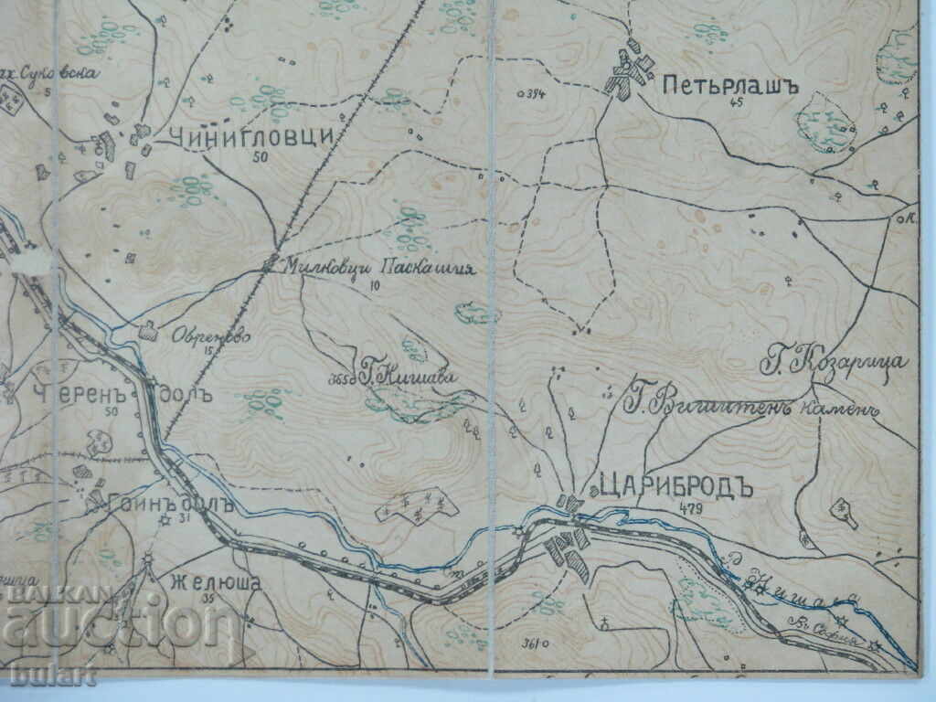 OLD MAP OCCUPATION Occupation CARIBROD MAP OCC KINGDOM with price 200.00 BGN | € 102.26 OLD MAP OCCUPATION Occupation CARIBROD MAP OCC KINGDOM with price 200.00 BGN | € 102.26