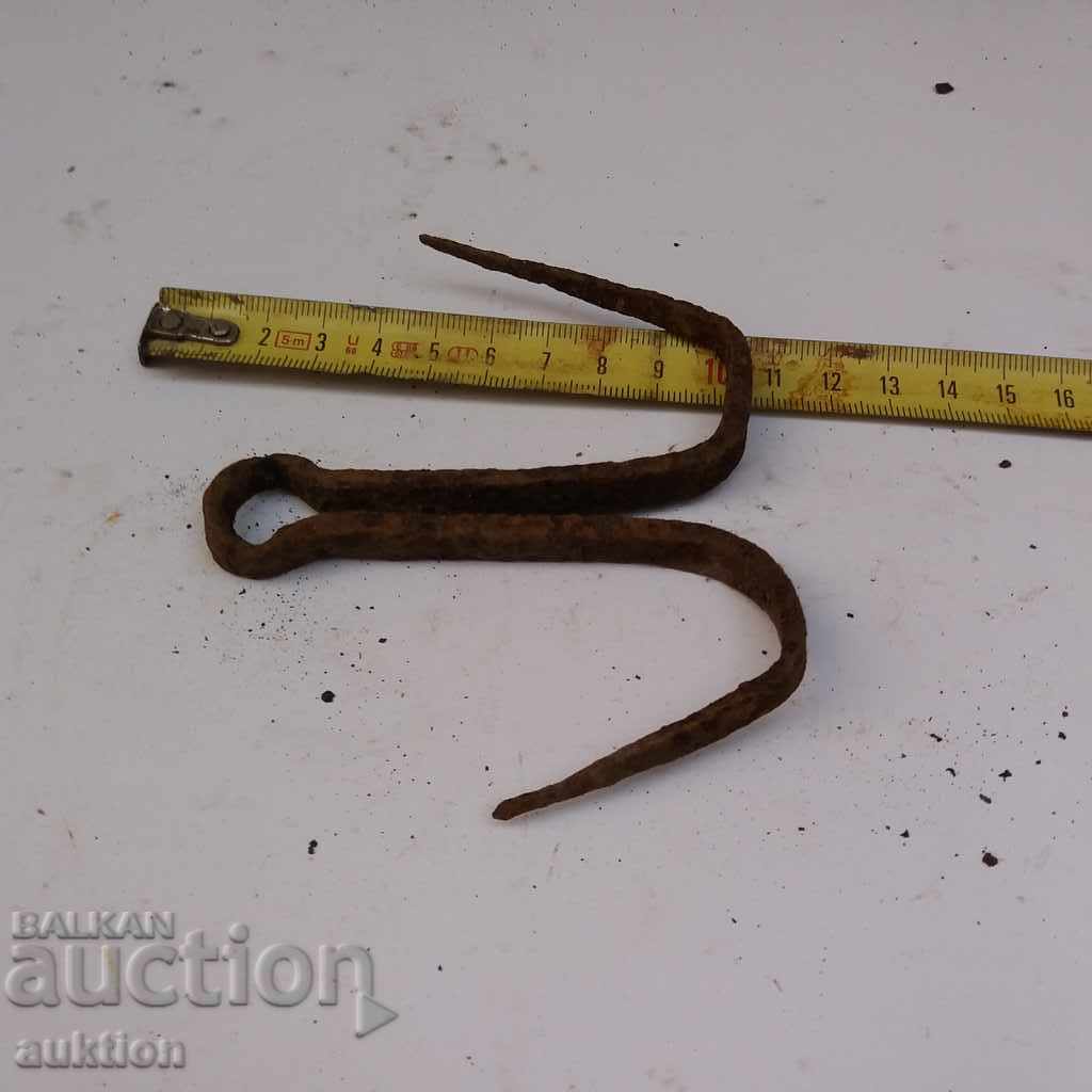 OLD FORGED HOOK, CHANGEL - 5 OLD FORGED HOOK, CHANGEL - 5