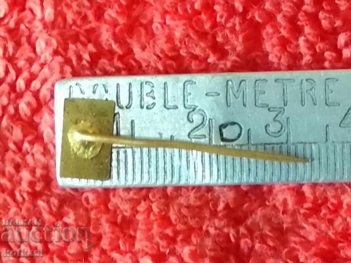 Old social badge bronze pin Czechoslovakia with price 3.50 BGN | € 1.79 Old social badge bronze pin Czechoslovakia with price 3.50 BGN | € 1.79