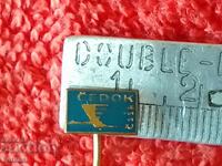 Veche insignă socială ac de bronz Cehoslovacia