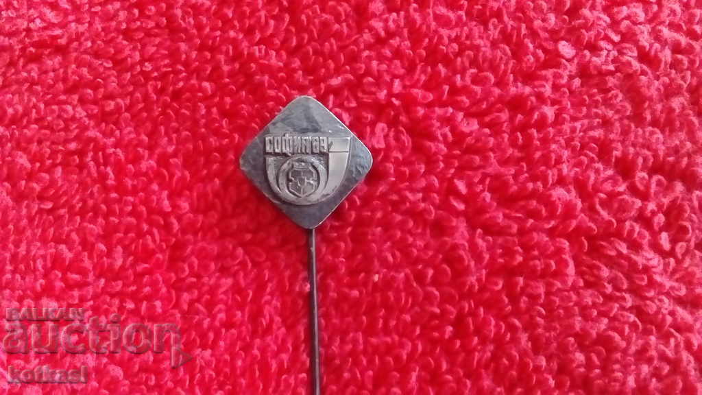 Old social security badge pin SOFIA 69