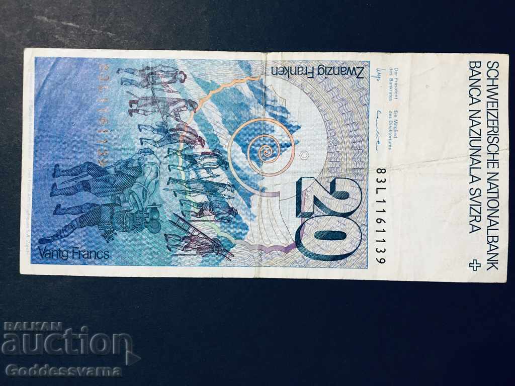 Delivery of Switzerland 20 Francs Ref 1139 Delivery of Switzerland 20 Francs Ref 1139