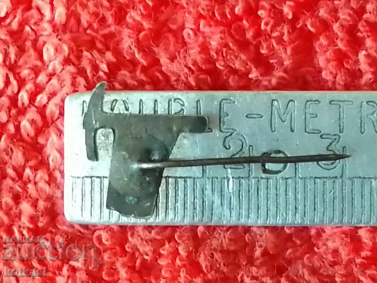 Old social badge pin enamel 20 years Miner mining labor - 5 Old social badge pin enamel 20 years Miner mining labor - 5