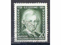 1954. GDR. 225 de ani de la nașterea lui G.E. Lessing.