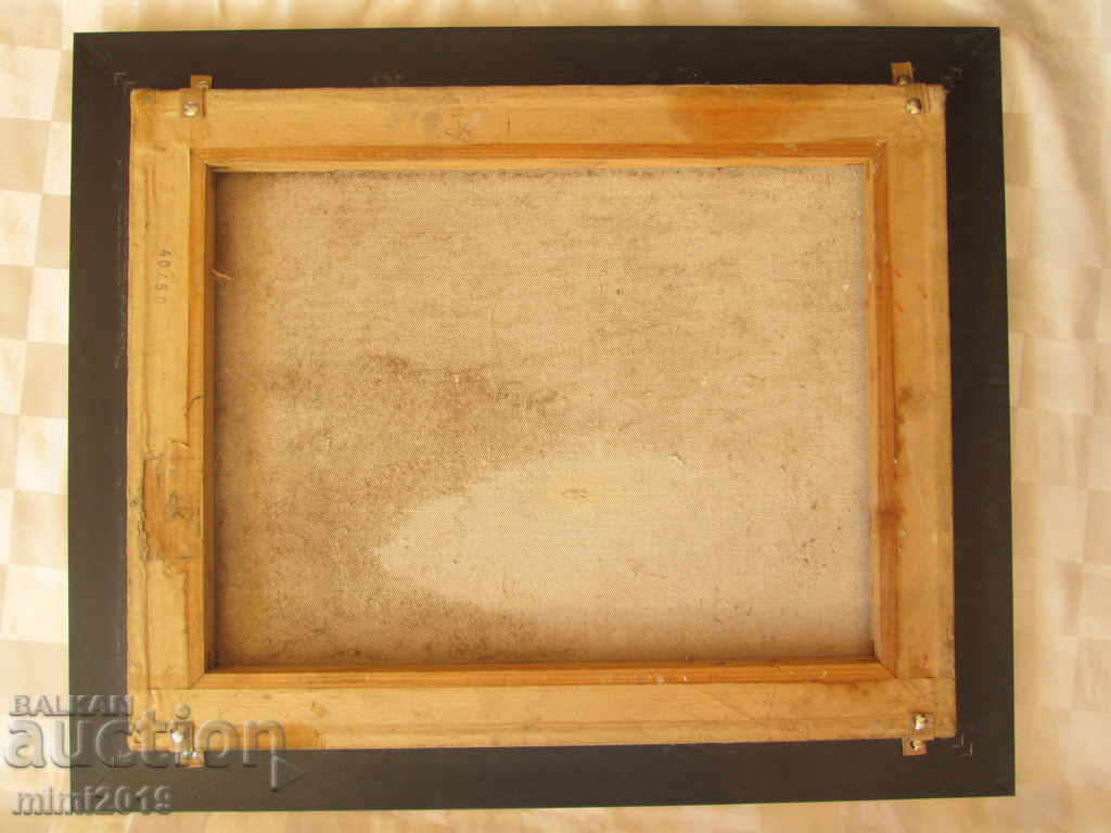 Oil painting, canvas, signed, 60x50 cm - 5 Oil painting, canvas, signed, 60x50 cm - 5