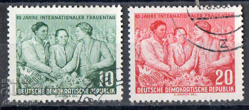 1955. GDR. Διεθνής Ημέρα της Γυναίκας.