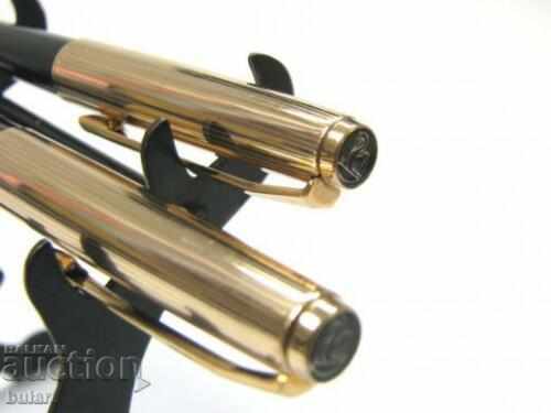 SET PEN + PEN PELIKAN PELIKAN FOUNTAIN 18K GERMANY - 7 SET PEN + PEN PELIKAN PELIKAN FOUNTAIN 18K GERMANY - 7