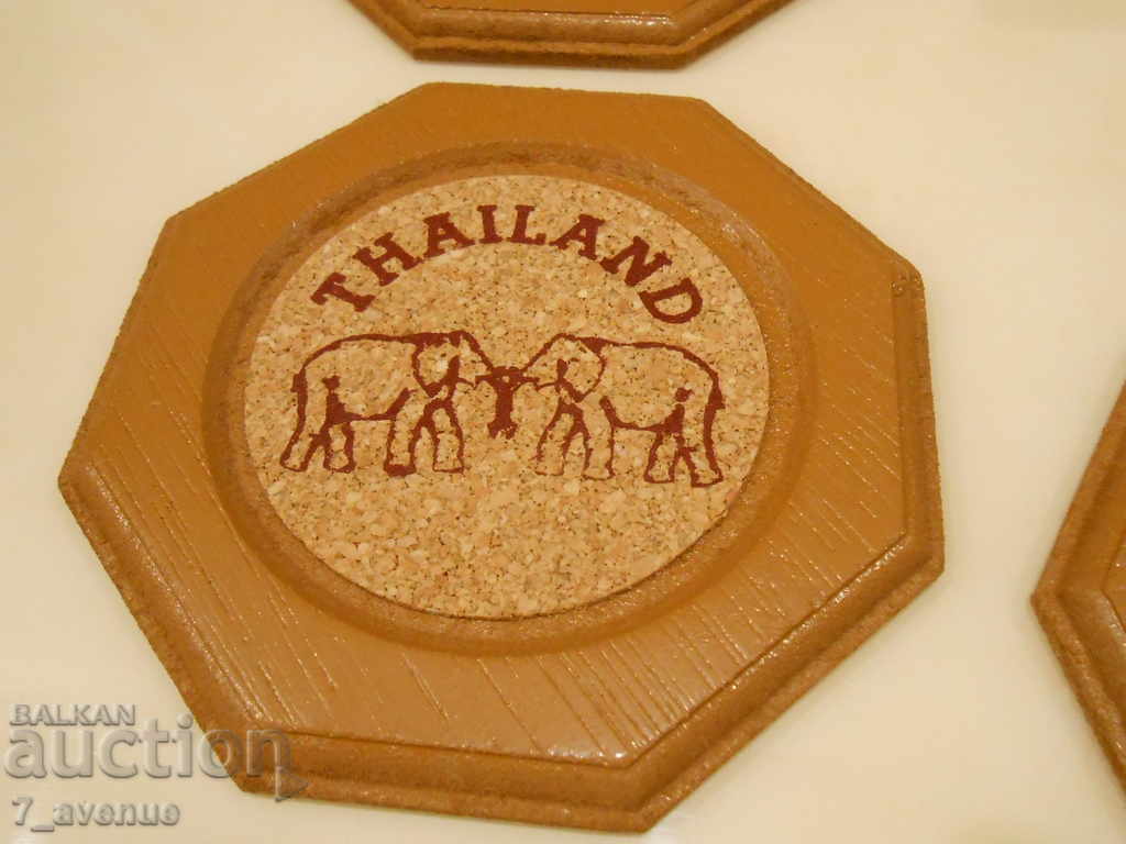 SET Cup holders for hot, cold and cold drinks Thailand - 5 SET Cup holders for hot, cold and cold drinks Thailand - 5