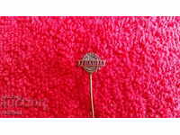 Old badge bronze pin JEDNOTA