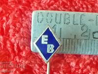 Old Social Badge Pin Email Fabrica de Electronice E În Excelent