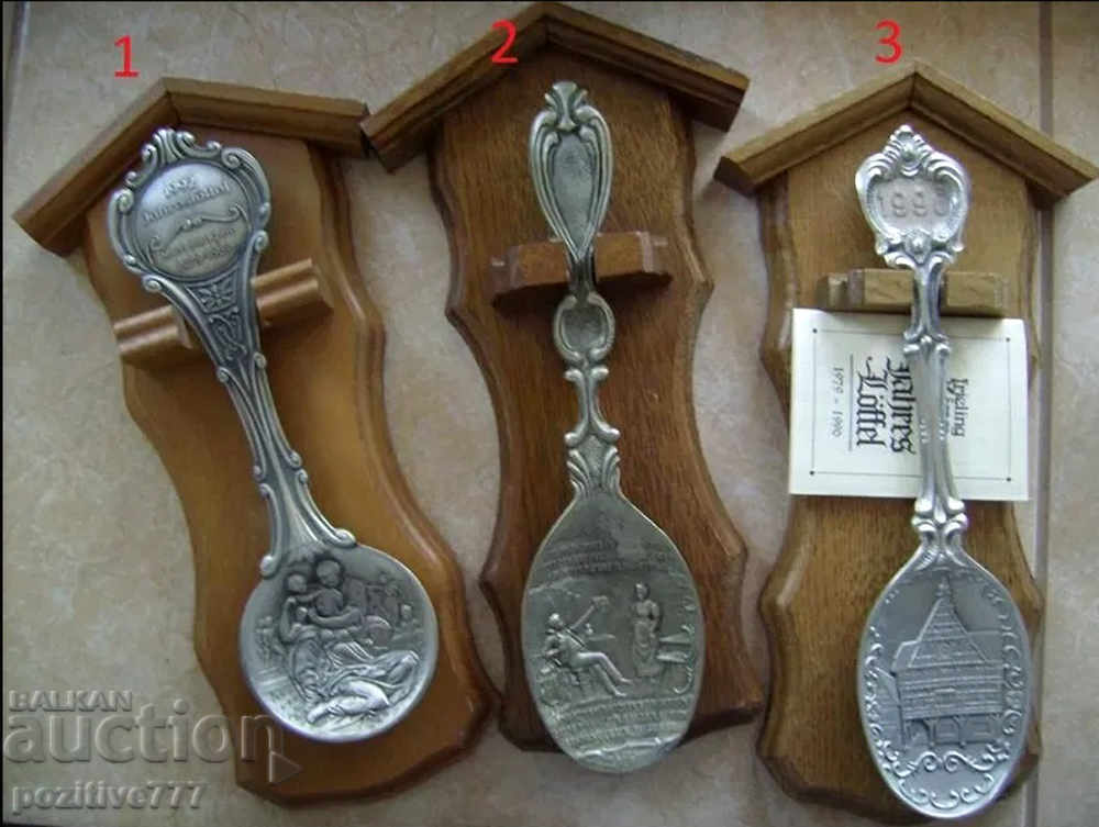 Antique German Decorative Spoons - Original with price 200.00 BGN | € 102.26 Antique German Decorative Spoons - Original with price 200.00 BGN | € 102.26