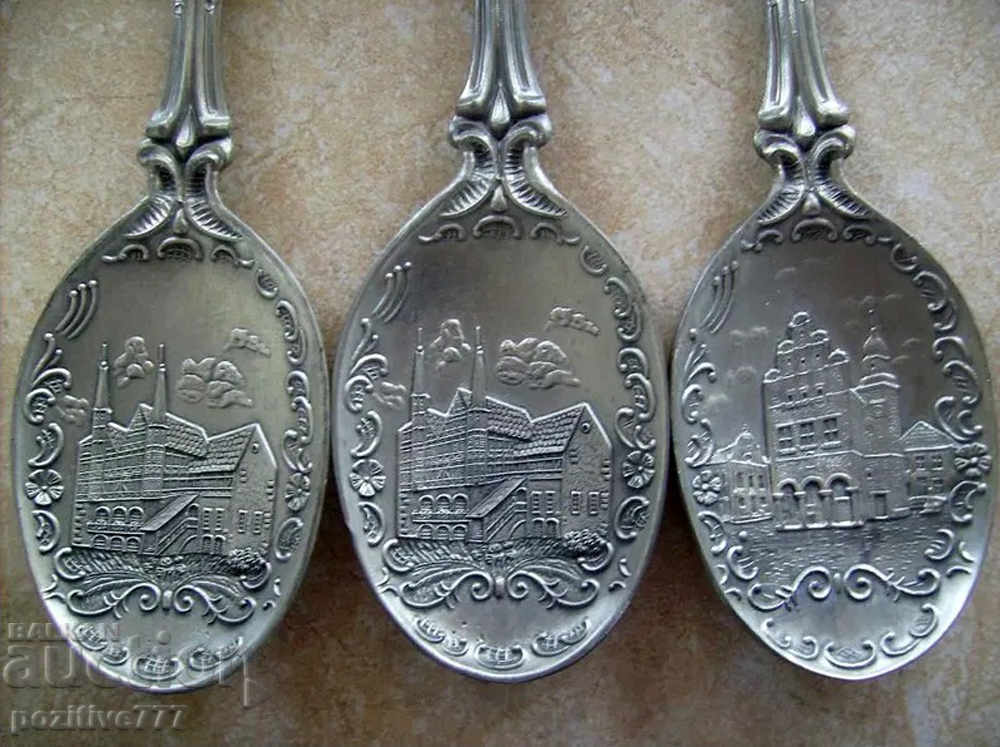 Delivery of Antique German Decorative Spoons - Original Delivery of Antique German Decorative Spoons - Original