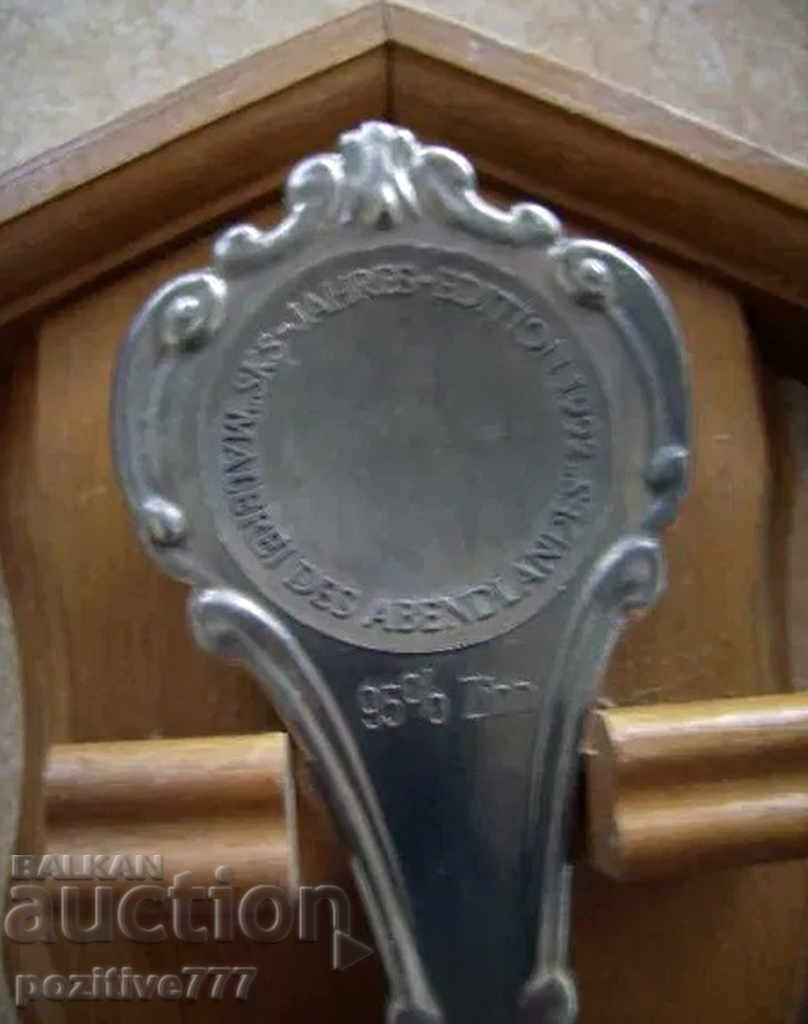 Antique German Decorative Spoons - Original - 7 Antique German Decorative Spoons - Original - 7