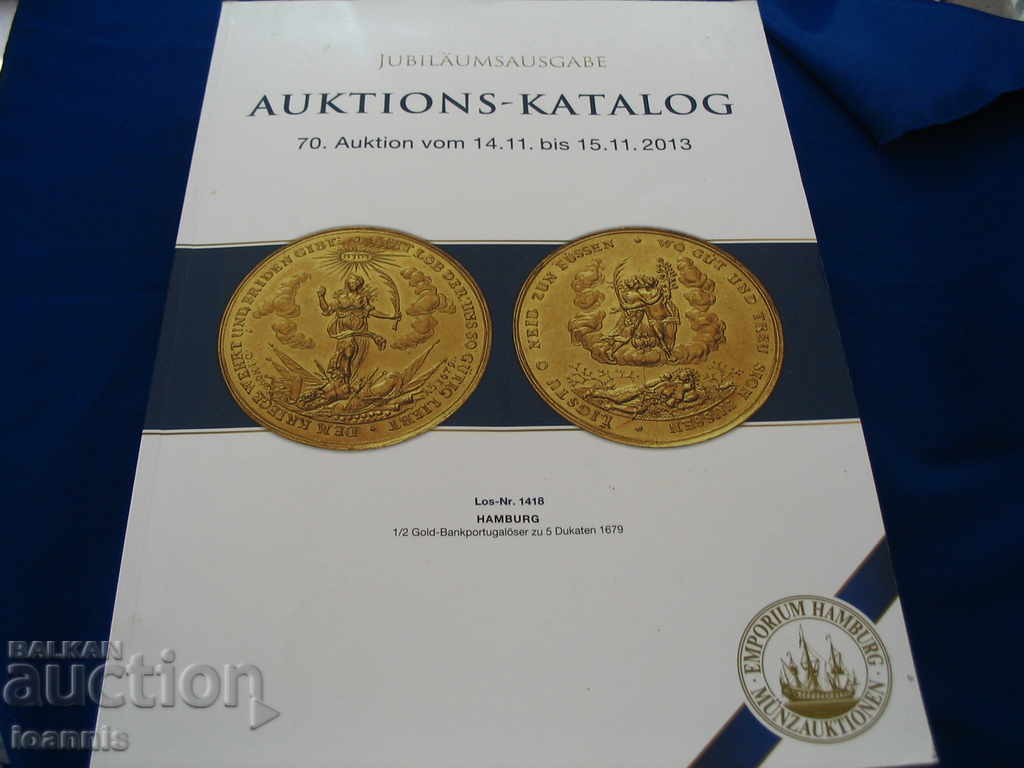 Auction  Coin and antique catalogs