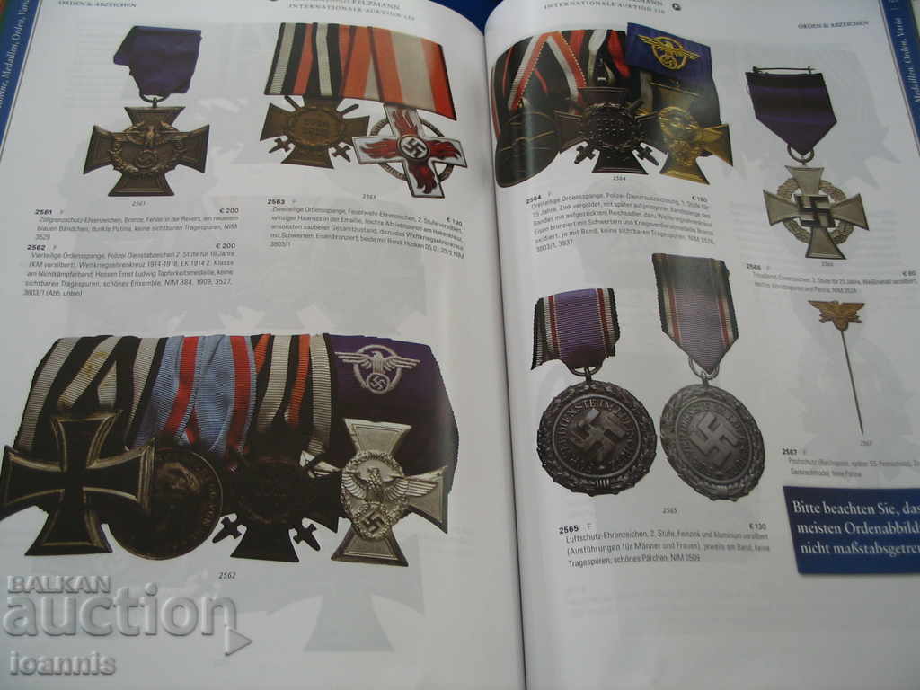 Delivery of Coin and antique catalogs