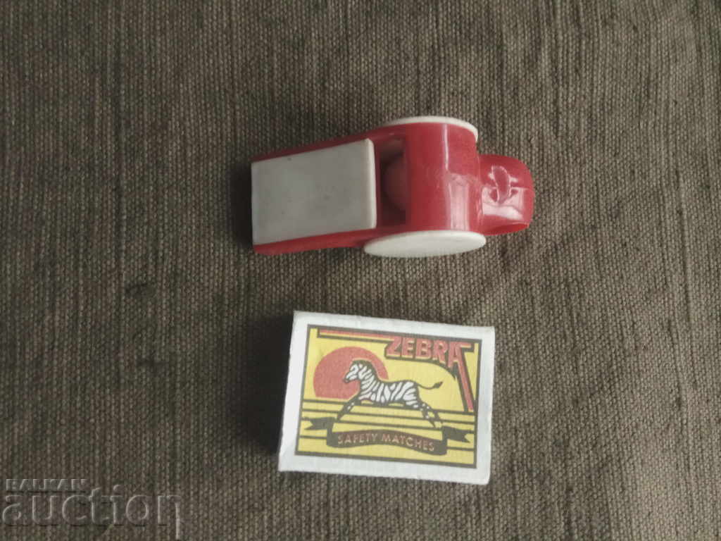 Auction Big plastic whistle Auction Big plastic whistle