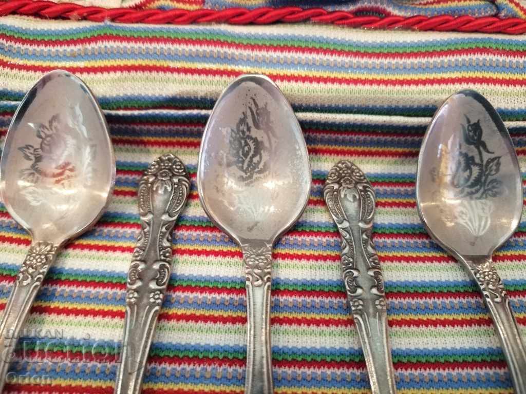 Аукцион Старинни руски лъжички  / прибори за хранене