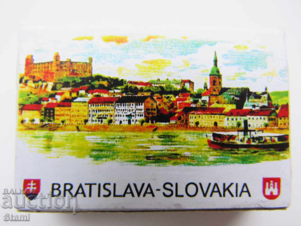 Magnet de chibrit de colecție din Bratislava, Slovacia-10