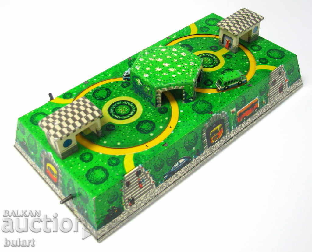 WIND UP RUSSIA CAR TOY Trolleys MECHANICAL TOY WORKING with price 100.00 BGN | € 51.13