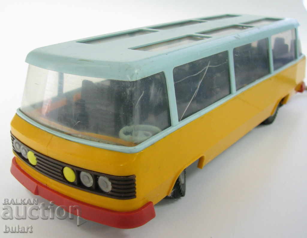 PLASTIC TOY BUS BUS TO PLAY BATTERY with price 50.00 BGN | € 25.56 PLASTIC TOY BUS BUS TO PLAY BATTERY with price 50.00 BGN | € 25.56