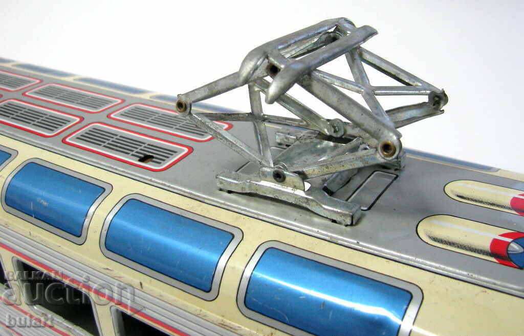 Delivery of JAPAN TOY BUS TRAIN DAIYA TRAIN MECHANICAL TOY JAPAN Delivery of JAPAN TOY BUS TRAIN DAIYA TRAIN MECHANICAL TOY JAPAN