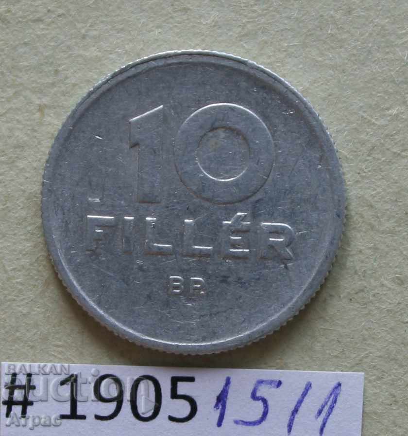 10 filler 1959 Hungary