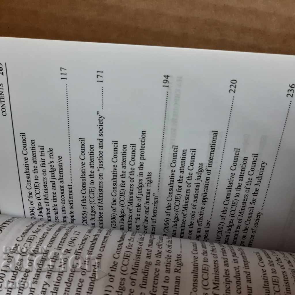 Law, court - CCJE Opinions 2009 by Krusty Tsonchev - 6