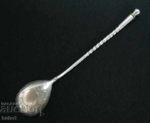 RUSSIA SPOON MARKING ANTIQUE RUSSIA SILVER SPOON 1890 with price 180.00 BGN | € 92.03