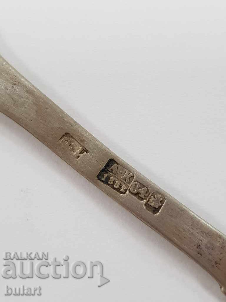 Аукцион РУСИЯ ЛЪЖИЦА СРЕБРО FUTIKIN ANTIQUE RUSSIA 84 SILVER SPOON Аукцион РУСИЯ ЛЪЖИЦА СРЕБРО FUTIKIN ANTIQUE RUSSIA 84 SILVER SPOON