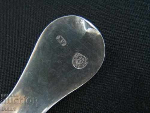 РУСИЯ ЛЪЖИЦА СРЕБРО SPOON SILVER MARKED AK 1863 г - 5 РУСИЯ ЛЪЖИЦА СРЕБРО SPOON SILVER MARKED AK 1863 г - 5