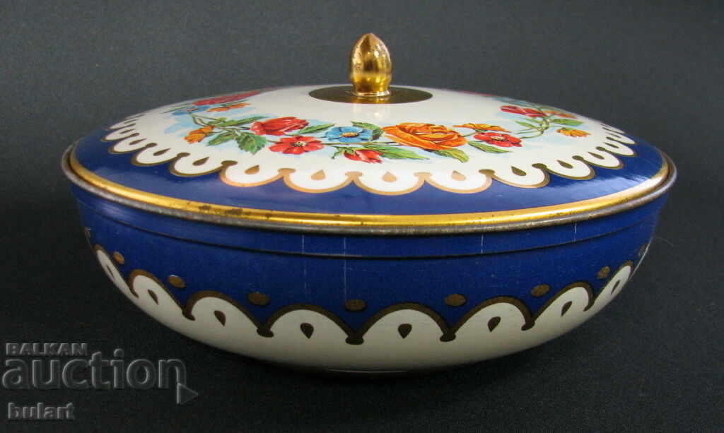 METAL BOX TIN CANDY COOKIES BOWL ENGLAND ENGLAND with price 80.00 BGN | € 40.90 METAL BOX TIN CANDY COOKIES BOWL ENGLAND ENGLAND with price 80.00 BGN | € 40.90