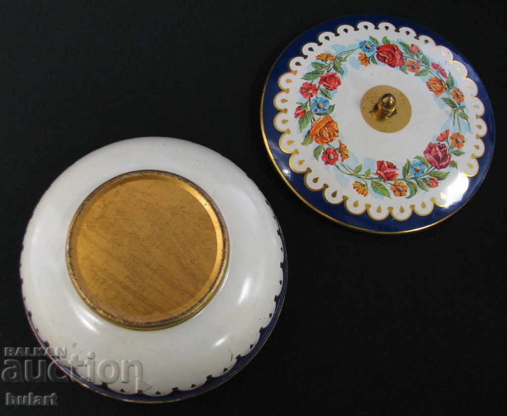 METAL BOX TIN CANDY COOKIES BOWL ENGLAND ENGLAND - 6 METAL BOX TIN CANDY COOKIES BOWL ENGLAND ENGLAND - 6