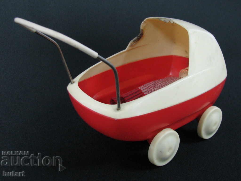 OLD DOLL CELLULOID TOY TROLLEY BABY DOLL CELLULOID with price 120.00 BGN | € 61.36 OLD DOLL CELLULOID TOY TROLLEY BABY DOLL CELLULOID with price 120.00 BGN | € 61.36