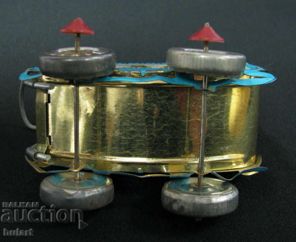 Delivery of GERMANY OLD TOY Trolley BABY DOLL WITH TIN STROLLER