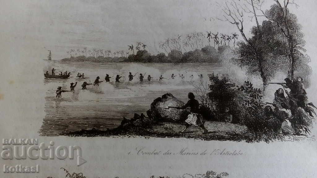 Delivery of Old engraving graphic lithography Delivery of Old engraving graphic lithography