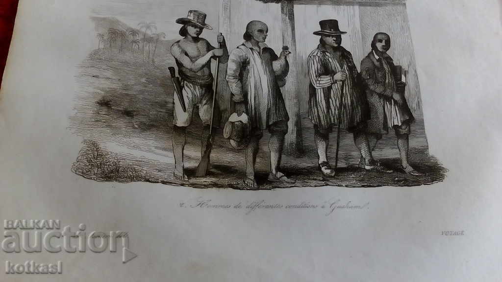 Old lithograph engraving graphic - 5 Old lithograph engraving graphic - 5