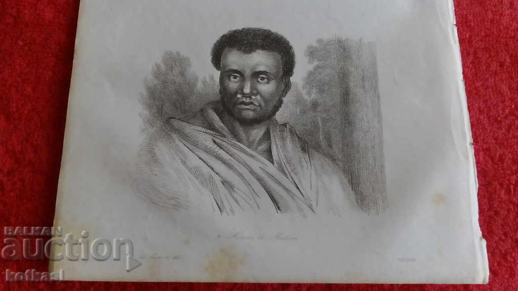 Delivery of Old engraving lithograph graphic Delivery of Old engraving lithograph graphic