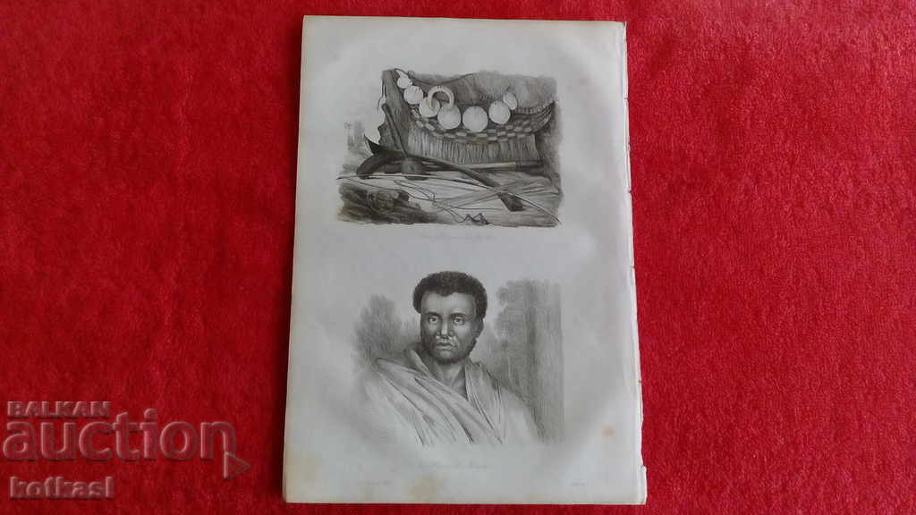 Old engraving lithograph graphic Old engraving lithograph graphic