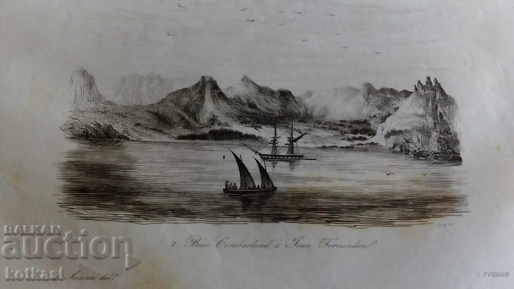 Παλιά χαρακτική λιθογραφία γραφικό - 5 Παλιά χαρακτική λιθογραφία γραφικό - 5