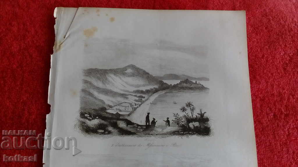 Old engraving lithograph graphic with price 35.50 BGN | € 18.15 Old engraving lithograph graphic with price 35.50 BGN | € 18.15