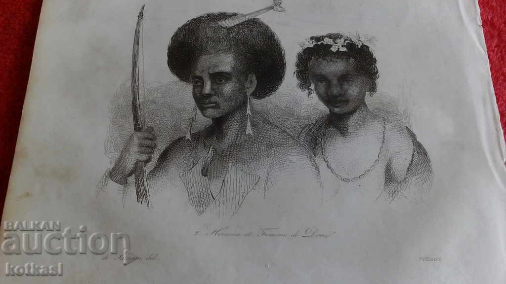 Old engraving lithograph graphic - 5 Old engraving lithograph graphic - 5