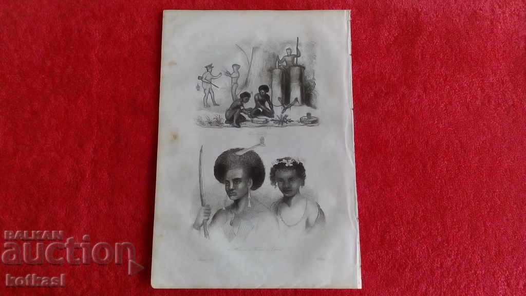 Old engraving lithograph graphic Old engraving lithograph graphic