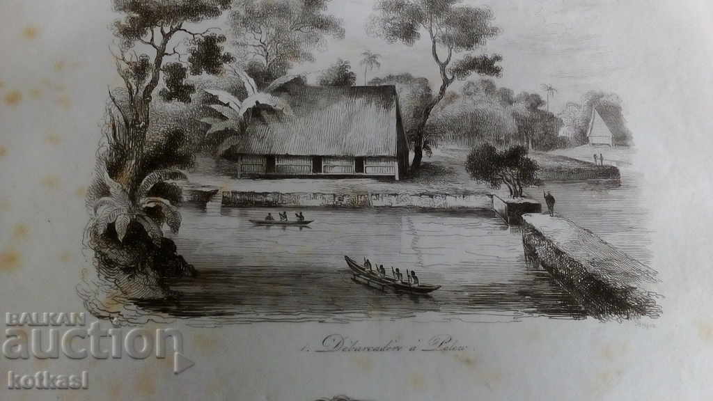 Auction Old engraving lithograph graphic Auction Old engraving lithograph graphic