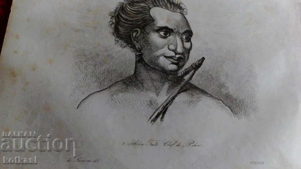 Old engraving lithograph graphic - 5 Old engraving lithograph graphic - 5